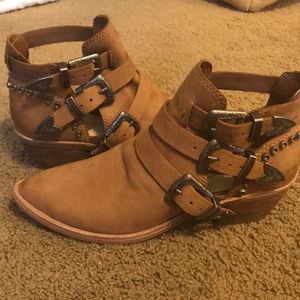 Dolce Vita Buckle Booties